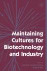 Image for Maintaining Cultures for Biotechnology and Industry