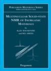 Image for Multinuclear solid-state NMR of inorganic materials : v. 6