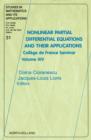 Image for Nonlinear partial differential equations and their applications: College de France seminar. : v. 31