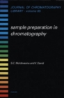 Image for Sample preparation in chromatography : v. 65