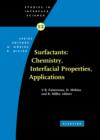 Image for Surfactants: chemistry, interfacial properties, applications