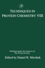 Image for Techniques in Protein Chemistry Viii