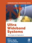 Image for Ultra wideband systems: technologies and applications