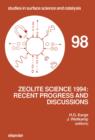Image for Zeolite science 1994: recent progress and discussions : supplementary materials to the 10th International Zeolite Conference, Garmisch-Partenkirchen Germany, July 17-22, 1994