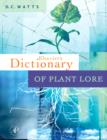 Image for Dictionary of plant lore