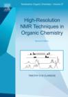 Image for High-resolution NMR techniques in organic chemistry : Volume 2