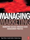 Image for Managing marketing