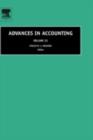 Image for Advances in accounting.