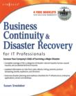 Image for Business continuity &amp; disaster recovery planning for IT professionals