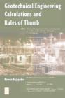 Image for Geotechnical engineering calculations and rules of thumb