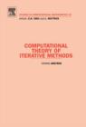 Image for Computational theory of iterative methods
