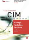 Image for Strategic marketing decisions, 2007-2008