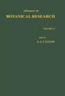 Image for Advances in Botanical Research: Volume 14