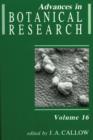 Image for Advances in Botanical Research: Volume 16 : Vol 16.