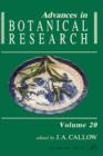 Image for Advances in Botanical Research: Volume 20