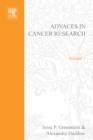Image for ADVANCES IN CANCER RESEARCH, VOLUME 1