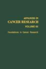 Image for Foundations in Cancer Research