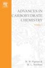 Image for ADVANCES IN CARBOHYDRATE CHEMISTRY VOL 2