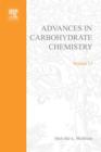 Image for ADVANCES IN CARBOHYDRATE CHEMISTRY VOL13 : v. 13.