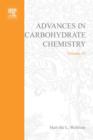 Image for ADVANCES IN CARBOHYDRATE CHEMISTRY VOL16 : v. 16.