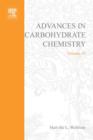 Image for ADVANCES IN CARBOHYDRATE CHEMISTRY VOL19