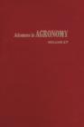 Image for ADVANCES IN AGRONOMY VOLUME 27 : 27