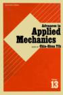 Image for ADVANCES IN APPLIED MECHANICS VOLUME 13