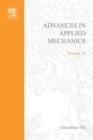 Image for Advances in applied mechanics. : Vol.19