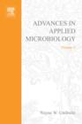 Image for ADVANCES IN APPLIED MICROBIOLOGY VOL 5 : v. 5.