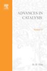 Image for ADVANCES IN CATALYSIS VOLUME 33