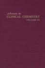 Image for ADVANCES IN CLINICAL CHEMISTRY VOL 23