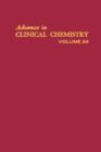 Image for ADVANCES IN CLINICAL CHEMISTRY VOL 24 : 24