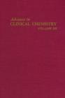 Image for ADVANCES IN CLINICAL CHEMISTRY VOL 25