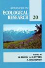 Image for Advances in ecological research