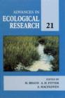 Image for Advances in Ecological Research: Volume 21