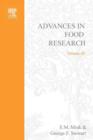 Image for ADVANCES IN FOOD RESEARCH VOLUME 3
