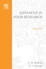 Image for Advances in Food Research. : Volume 7