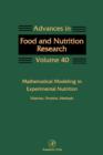 Image for Mathematical modeling in experimental nutrition - vitamins proteins, methods