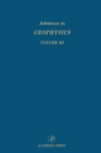 Image for Advances in geophysics.: (Long-range persistence in geophysical time series) : Vol. 40,