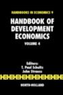 Image for Handbook of development economics.