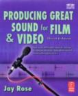 Image for Producing great sound for film and video