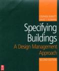 Image for Specifying buildings: a design management perspective