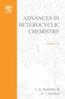 Image for Advances in heterocyclic chemistry.