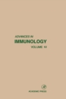 Image for Advances in Immunology : Volume 62
