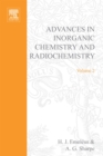 Image for Advances in Inorganic Chemistry and Radiochemistry. : Volume 2