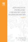 Image for ADVANCES IN INORGANIC CHEMISTRY AND RADIOCHEMISTRY VOL 9