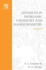 Image for Advances in inorganic chemistry and radiochemistry. : Vol.14: 1972