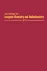 Image for Advances in Inorganic Chemistry. : Volume 27