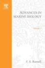 Image for Advances in Marine Biology.: Elsevier Science Inc [distributor],. : v. 1.
