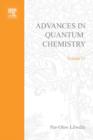 Image for Advances in quantum chemistry.: (Density functional theory) : Vol. 33,